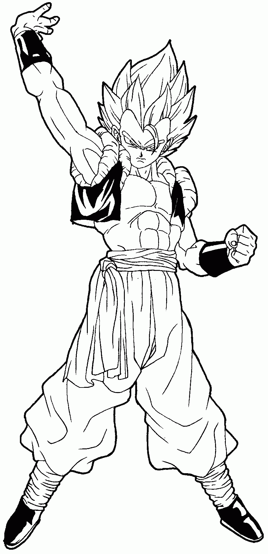 Coloriage Dragon Ball Z Broly Clip Art Library