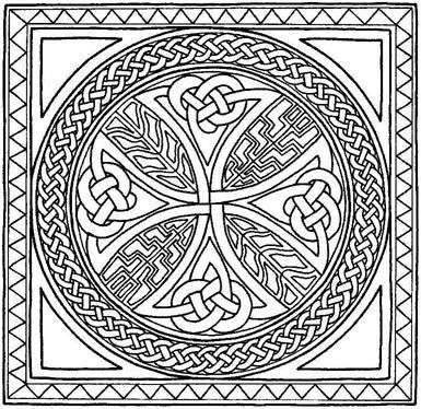 celtic tribal printable coloring pages