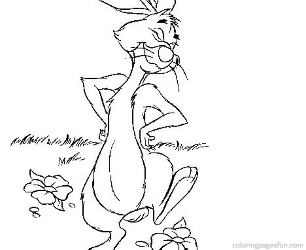Coloring Pages Of Winnie The Pooh - Free Coloring Page