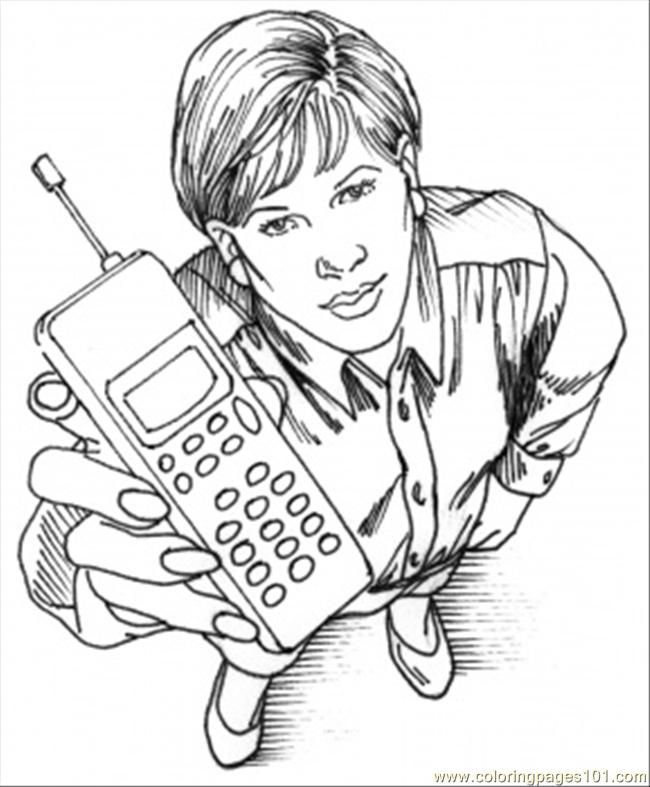 Free Cell Phone Coloring Pages, Download Free Cell Phone Coloring Pages