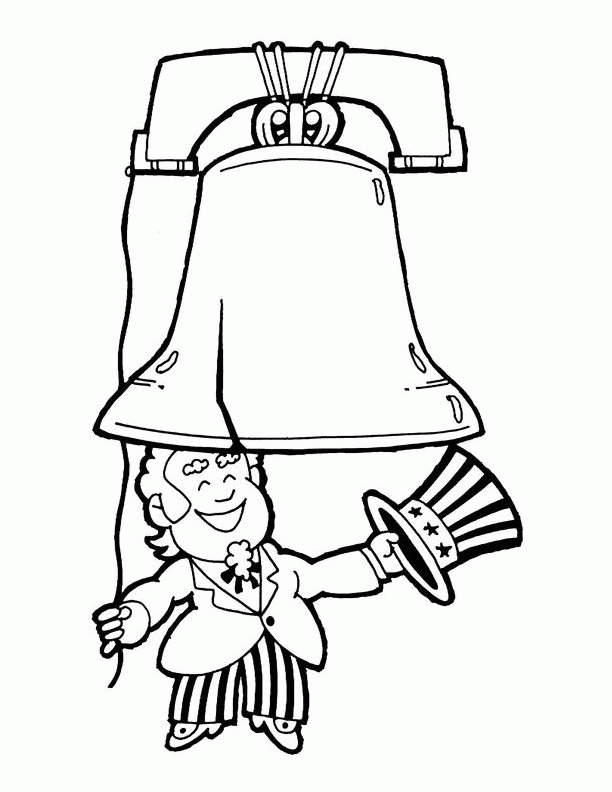 Coloring Pages US Independence Day