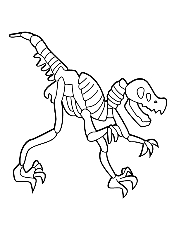 scary dinosaurs Colouring Pages