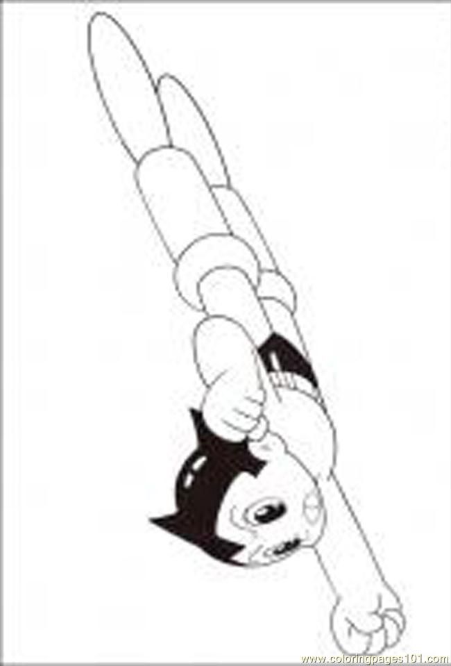 go fly Astro Boy Coloring Pages |Clipart Library