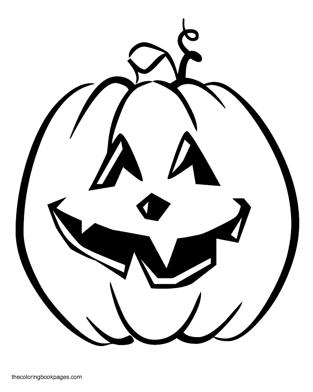Jack o Lanterns Colouring Pages