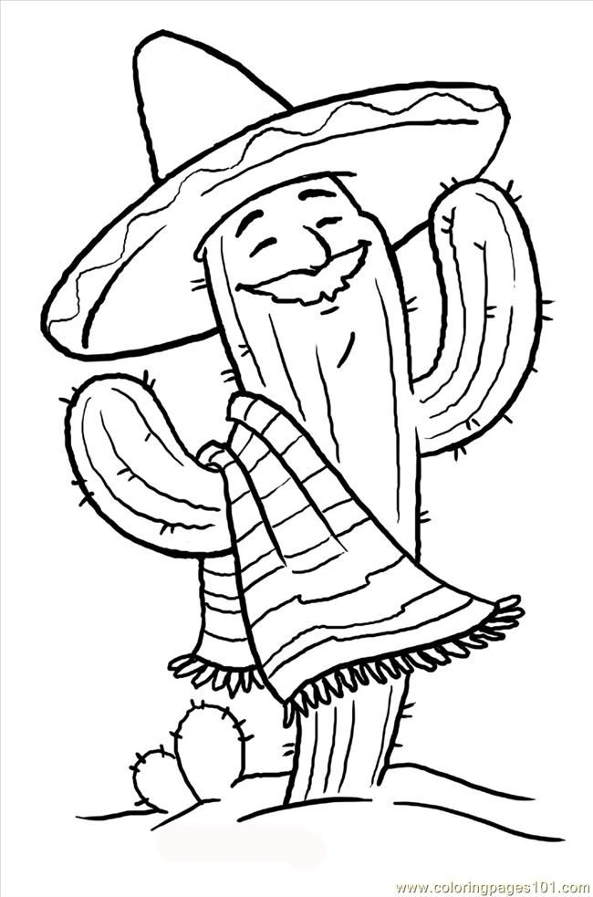 Cinco de Mayo Coloring Pages - Coloring For KidsColoring For Kids