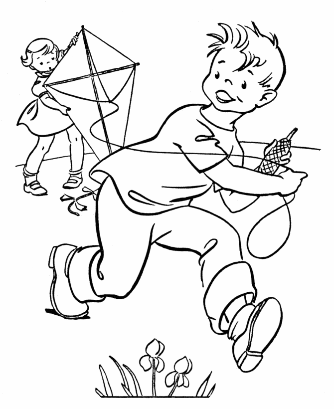 clown coloring page for kids printable picture