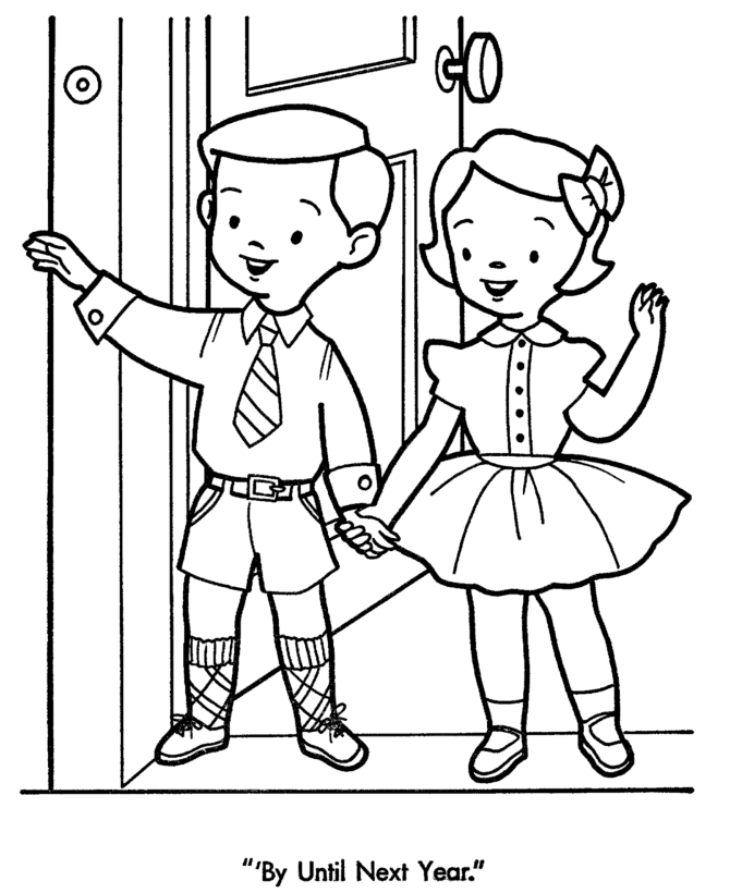 friends colouring pages for kids - Clip Art Library