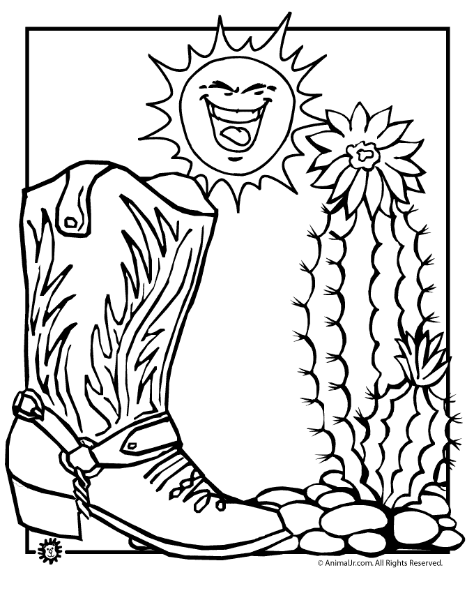 western-coloring-pages-for