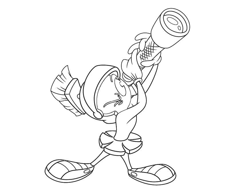 Clip Arts Related To : marvin the martian coloring pages. view all Martian...