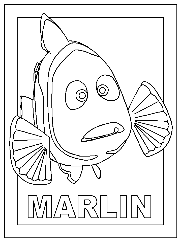Finding Nemo Colouring Sheets | Coloring 