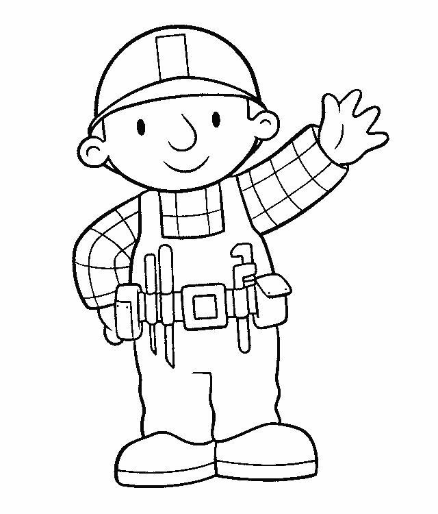 Bob The Builder Coloring Pages | Free Printable Coloring Pages