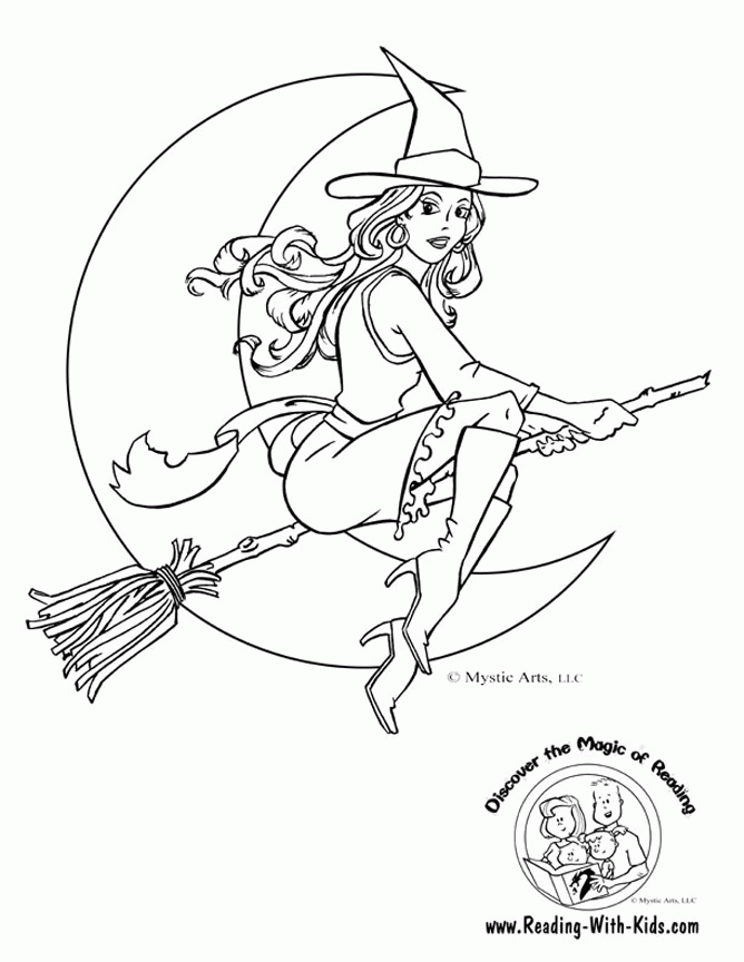 Coloring Page For Halloween 