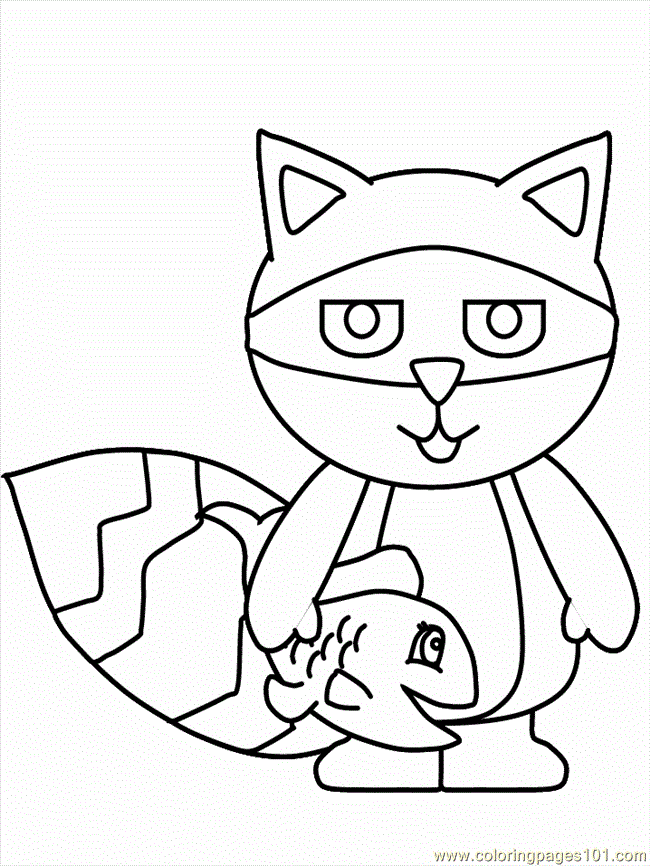 Coloring Pages Raccoon2 (Animals  Others) | free printable