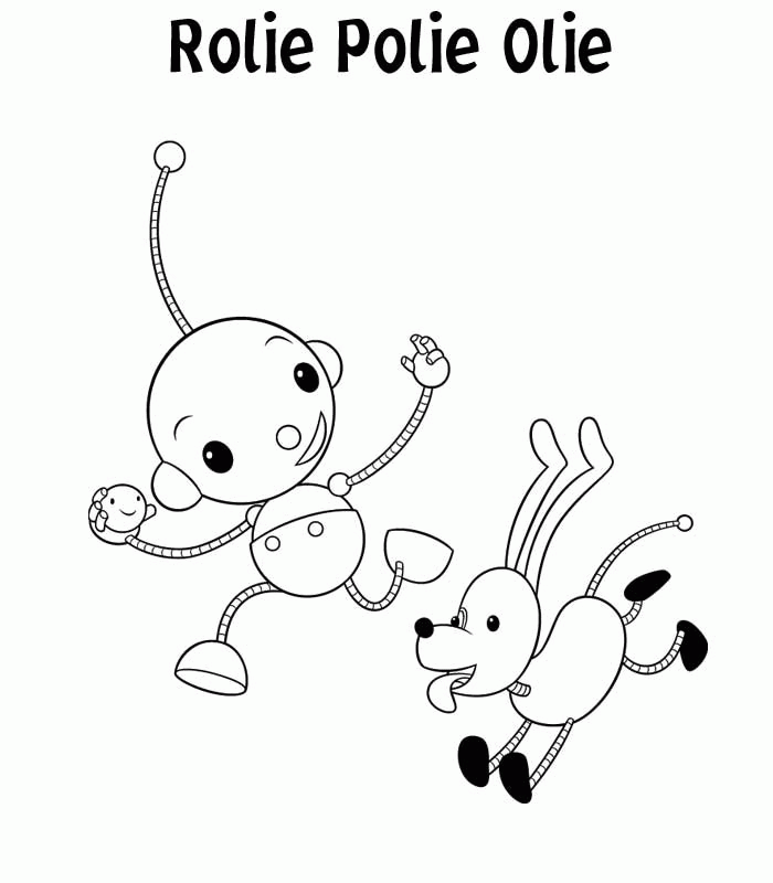 rolie polie olie coloring pages - Clip Art Library