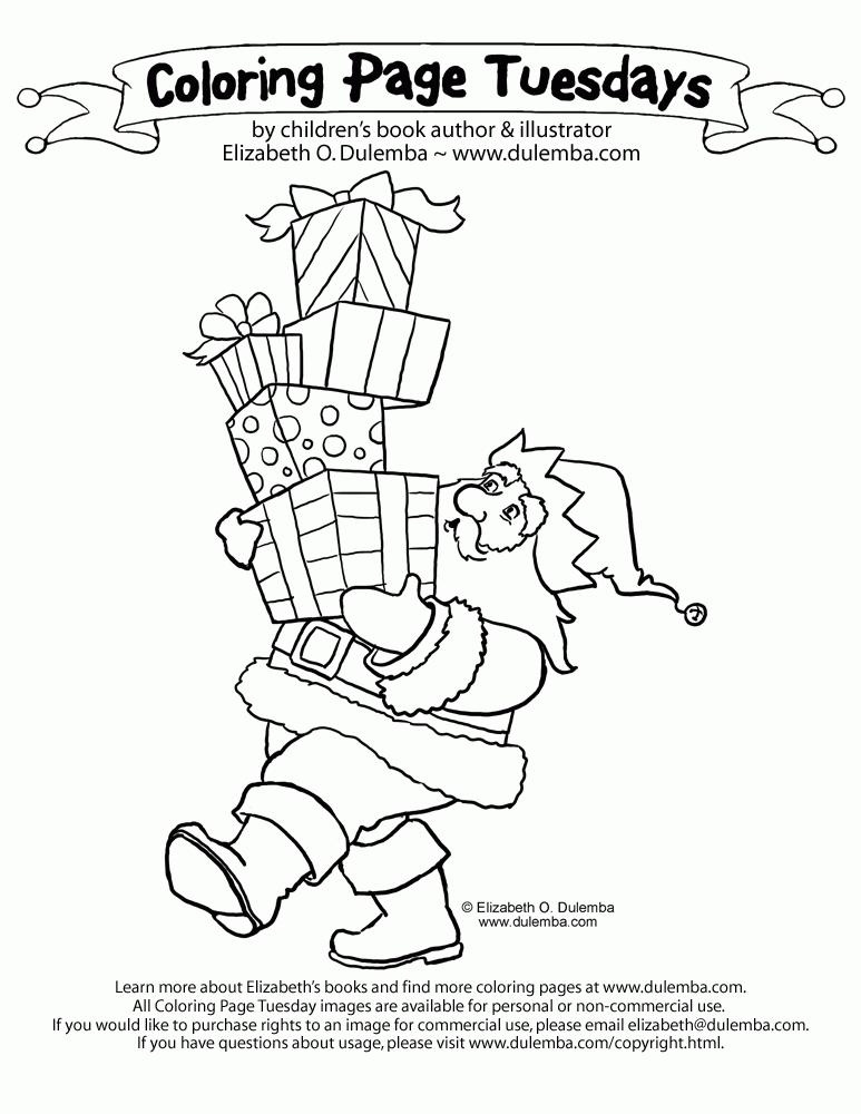 Santa S Workshop Coloring Pages | Free Printable Coloring Pages