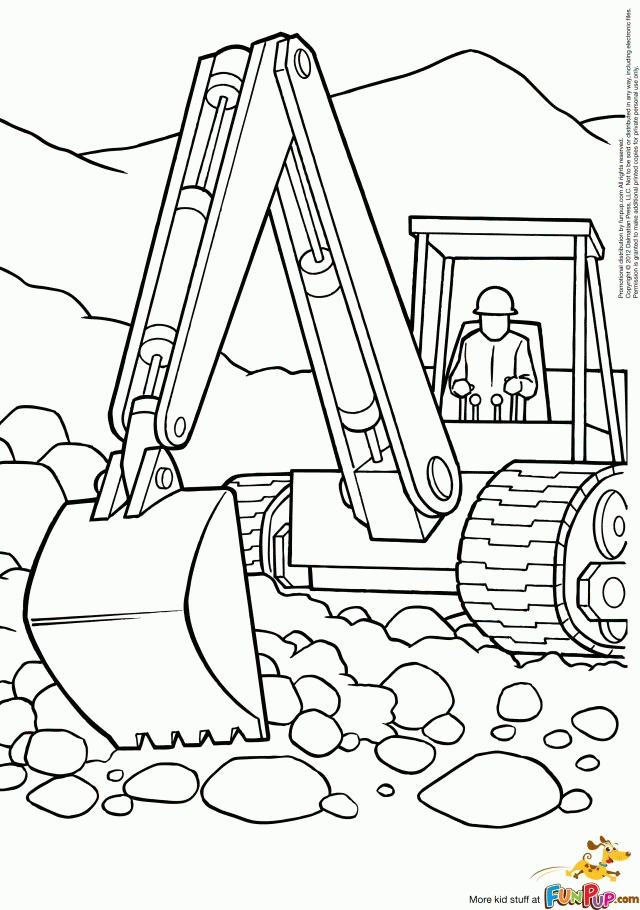 Tractor Coloring Pages Coloring Book Area Best Source
