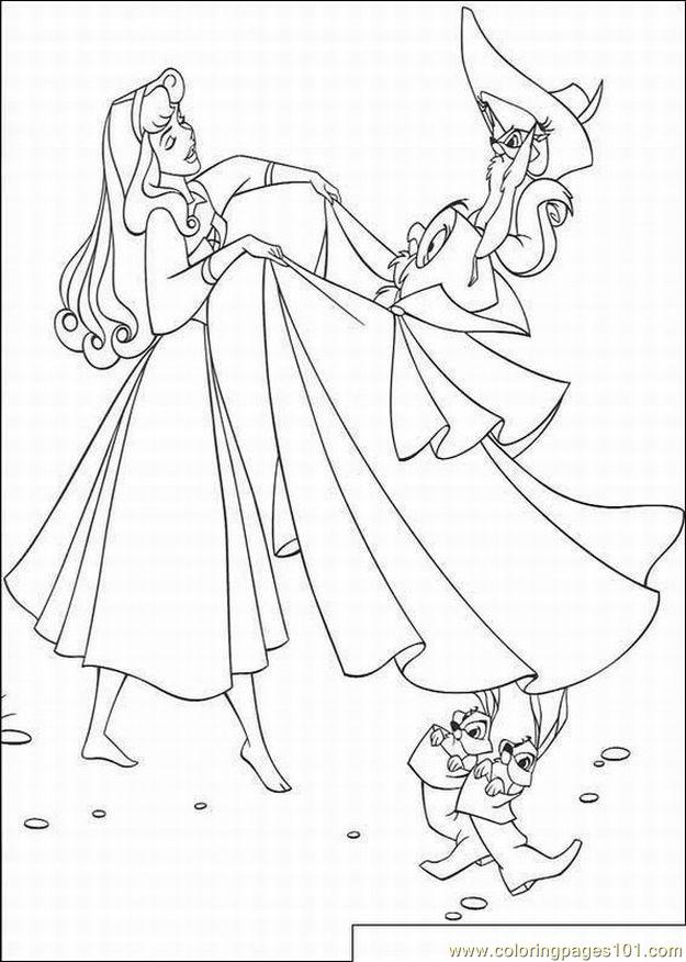 Coloring Pages Sleeping Beauty 11 (Cartoons  Sleeping Beauty
