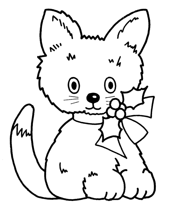 Christmas Animal Coloring Pages | Animal Coloring Pages | Kids