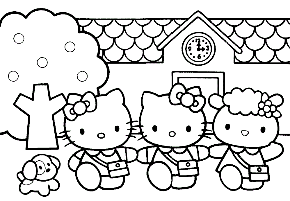 Hello Kitty | Coloring 