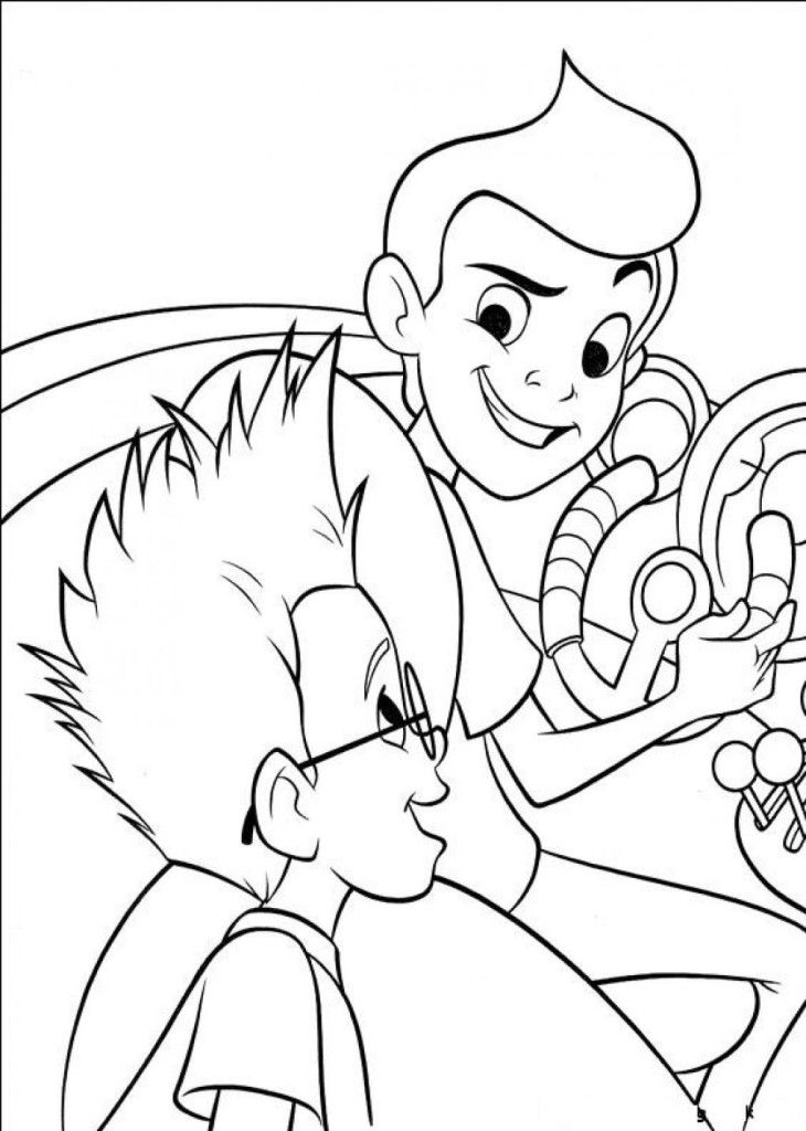 Downloadable Coloring Pages Of Meet The Robinsons Th 