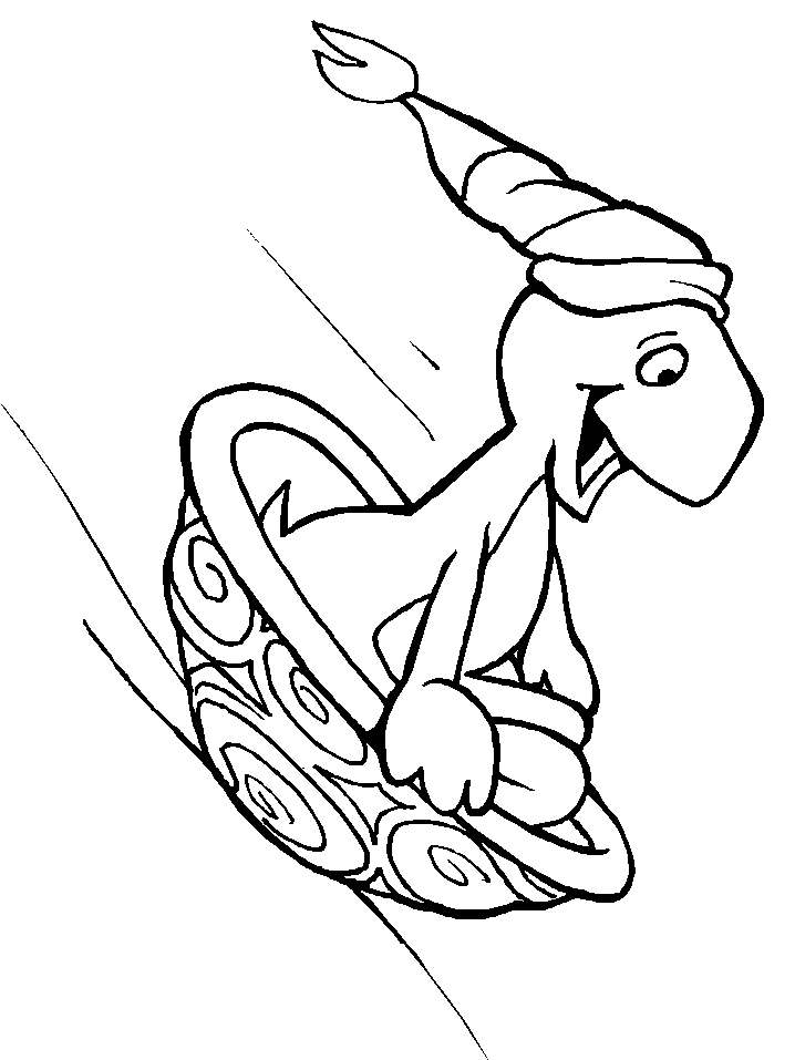 Interesting and Funny Coloring Page 
