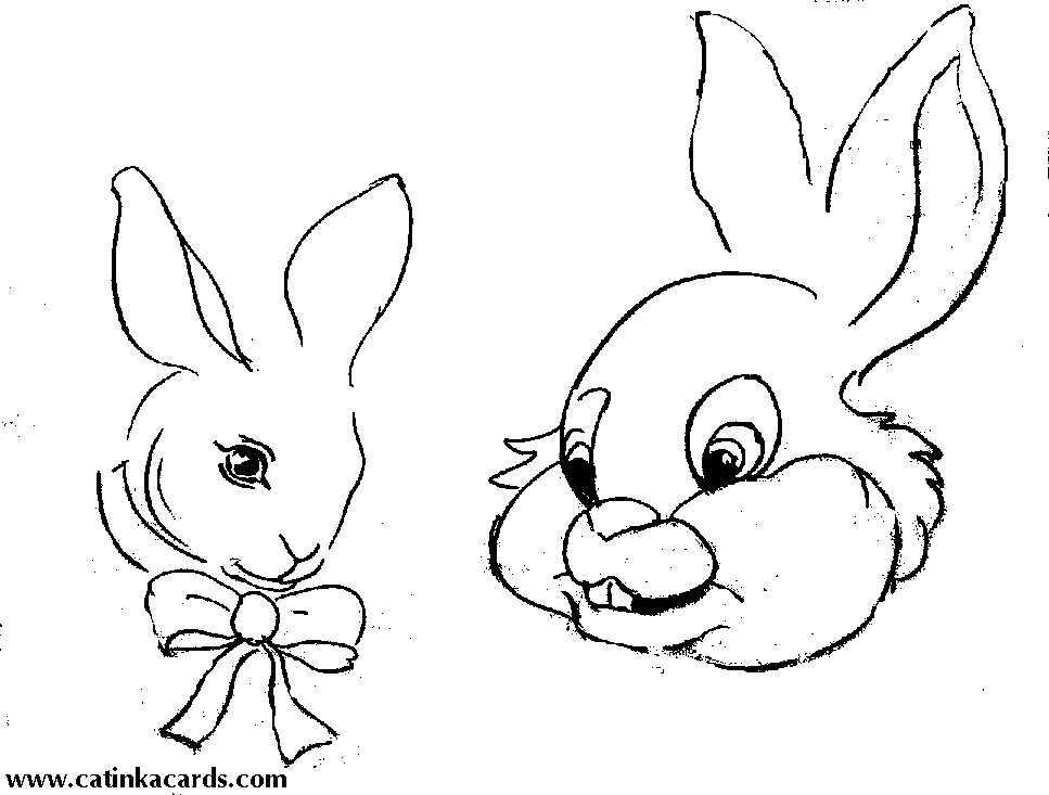 animal faces coloring pages | Printable Coloring Sheet