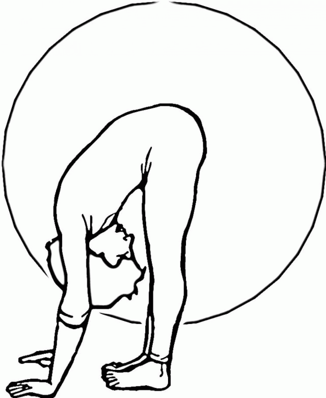 Download| Coloring Pages for Kids Gymnastics Printable Or Print
