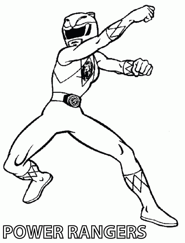 Power Rangers| Coloring Pages for Kids -printable | Kids Cute