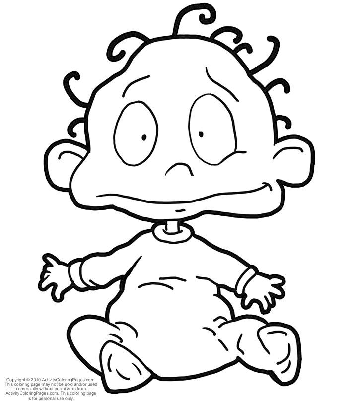 Rugrats Colouring Pages