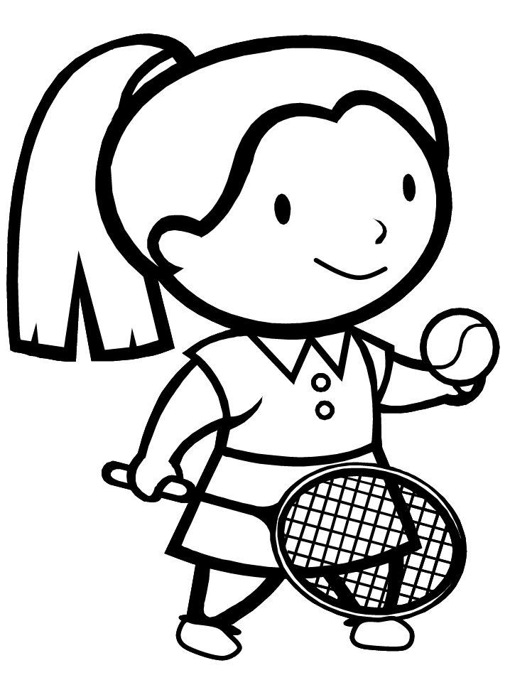 Sports Coloring Pages  