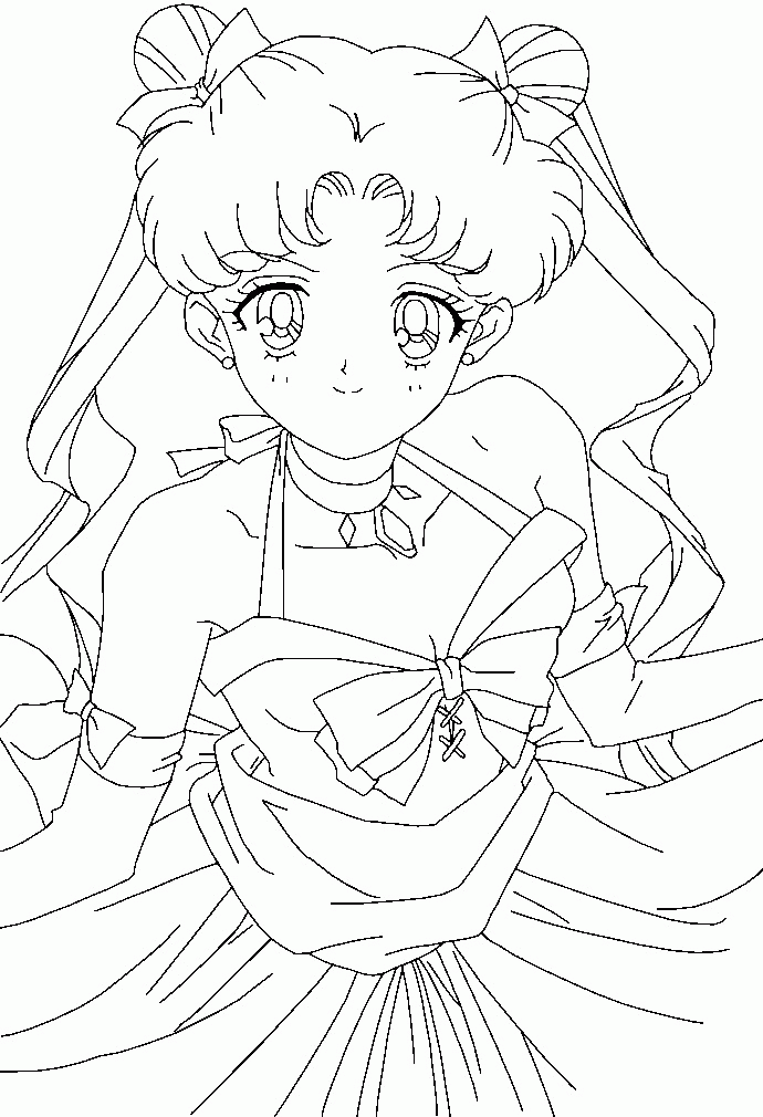 Free Sailor Moon Printable Coloring Pages, Download Free Sailor Moon