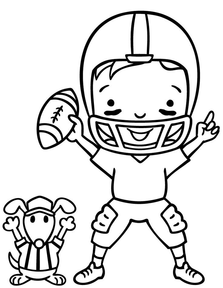 Super Bowl Sunday Coloring Book Pages. | Hut! Hut!