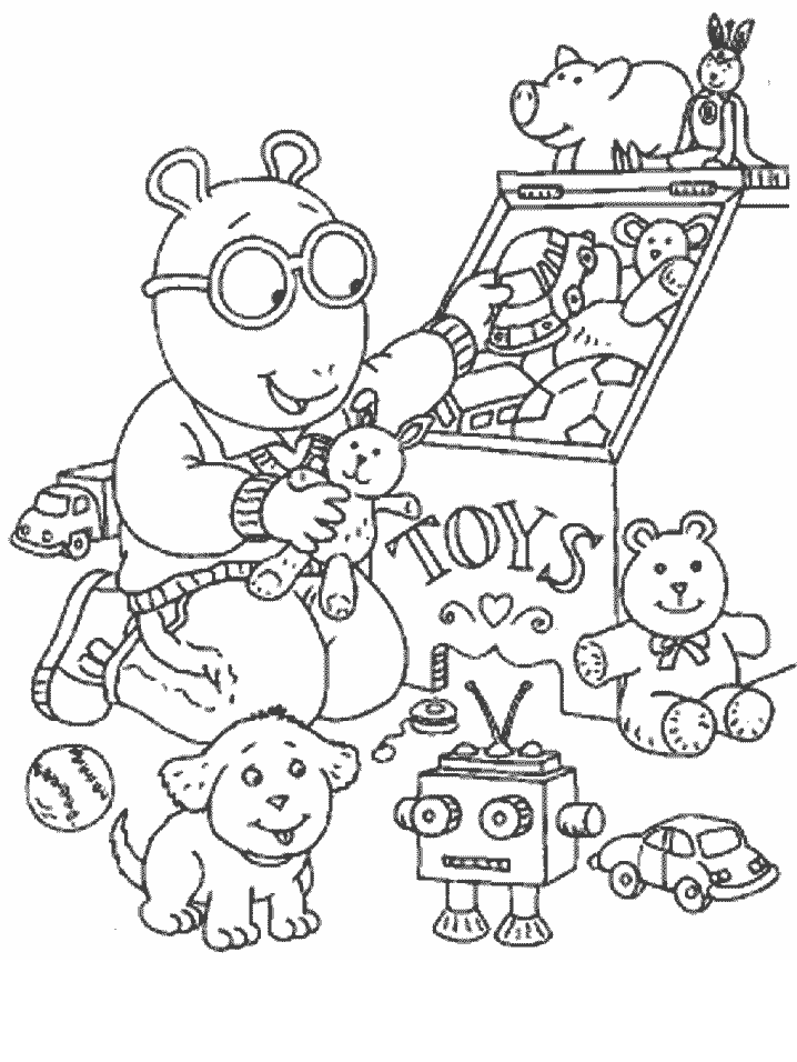 Printable Arthur | Coloring Page for Kids