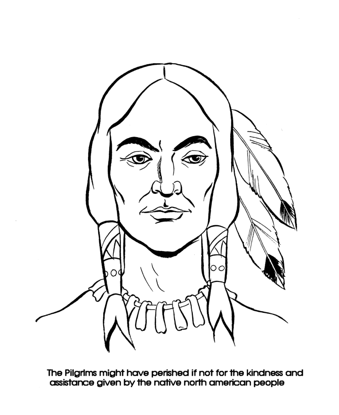 Native American | Coloring Pages For Adults Thanksgiving Coloring