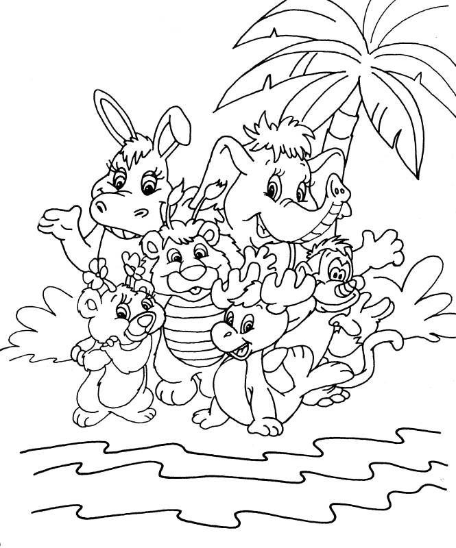 80s Cartoon Coloring Pages Clip Art Library