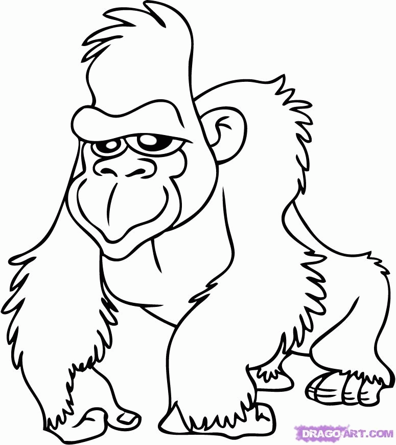 animated animals Colouring Pages