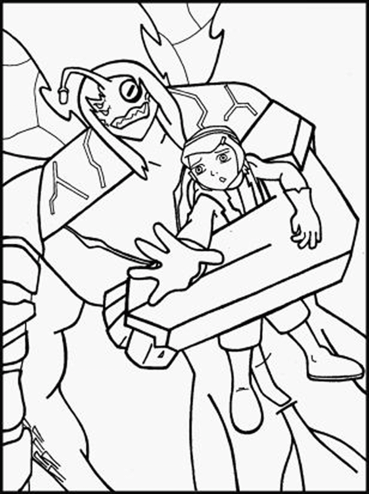 ben 10 coloring pages | Creative Coloring Pages