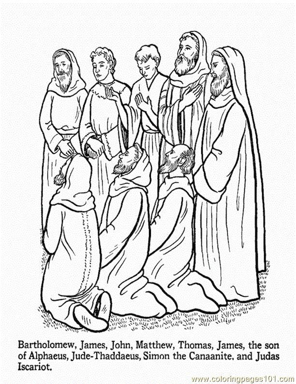 Coloring Pages Jesus 20 (Other  Religions) | free printable