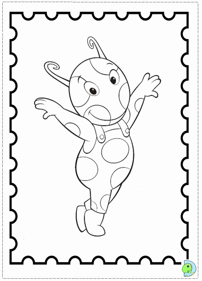 Backyardigans Free Coloring Pages Print