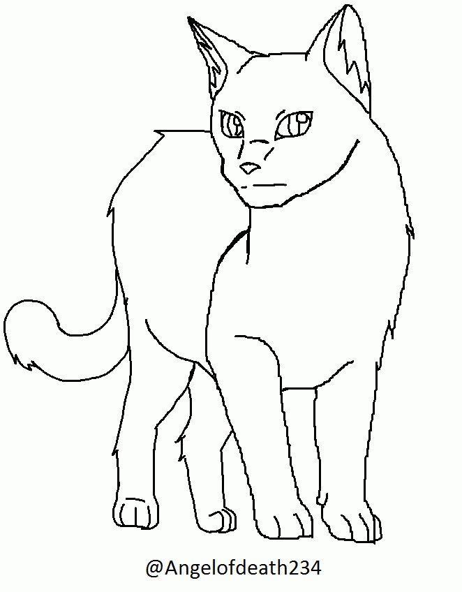 Kitten LineArt :3 by TheCherryOnTopp