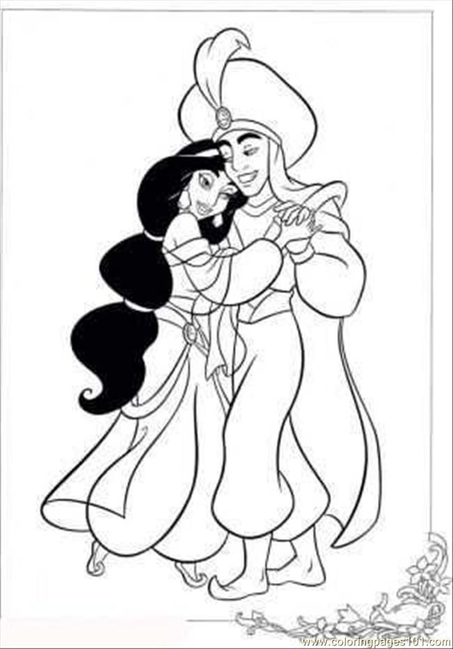 Coloring Pages Dpcoloringbook Jas2 Small (Cartoons  Aladdin