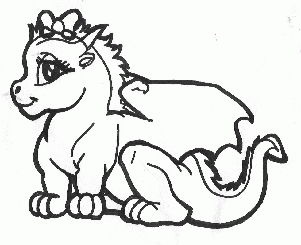 dragon coloring page | Myths  Legends