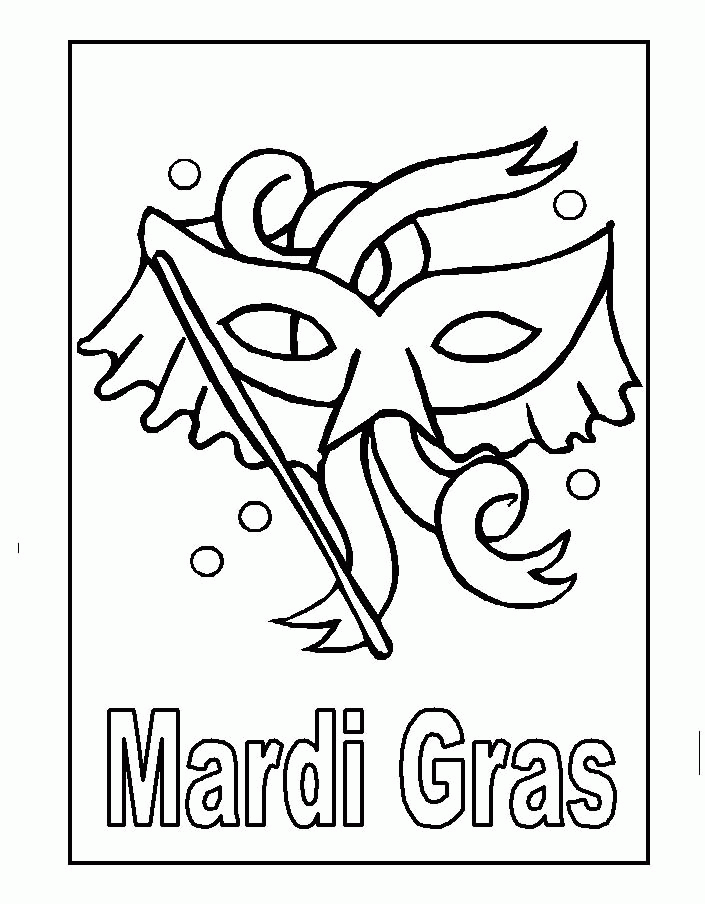Download Mardi Gras Mask With Good Coloring Page Or Print Mardi