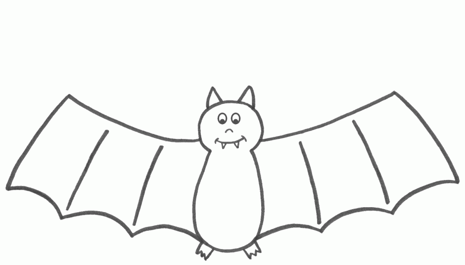 Free Printable Halloween Bat Coloring Pages Coloring