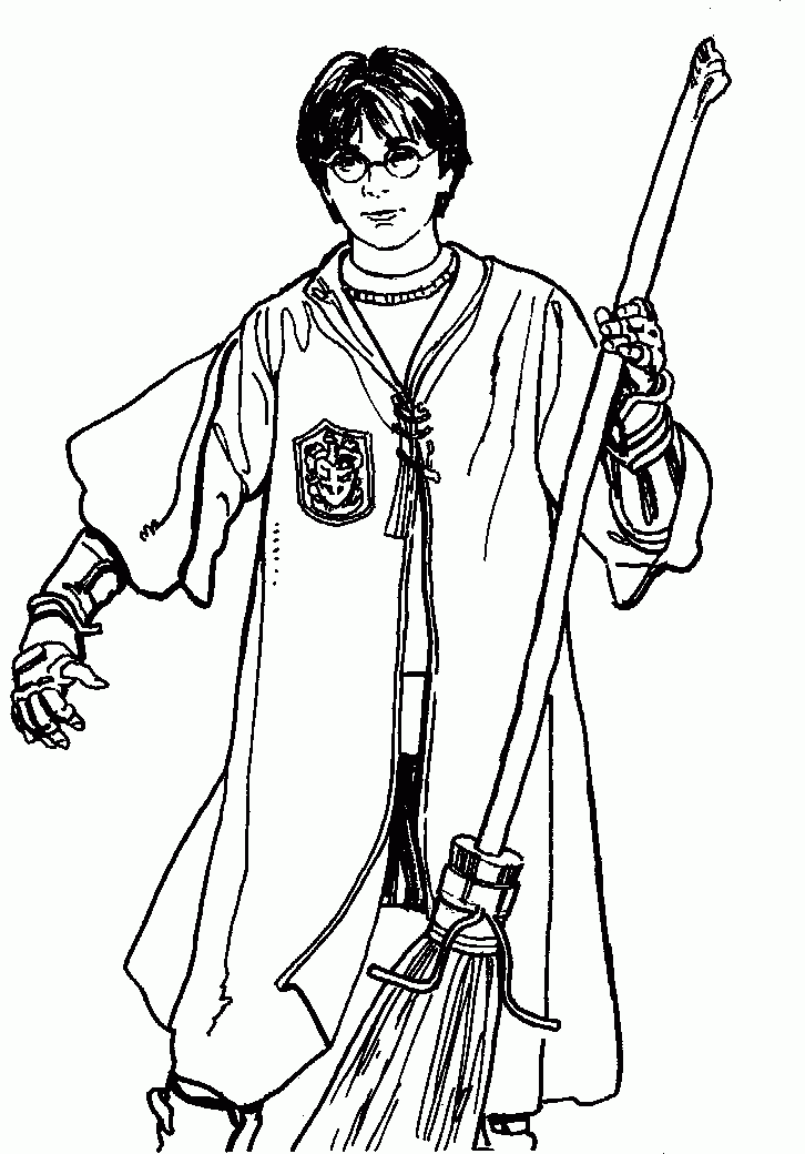 Harry poter lego Colouring Pages