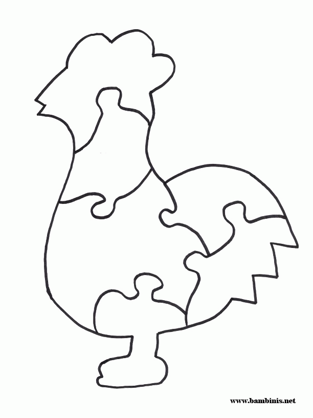 Printable Jigsaw Animal Puzzles