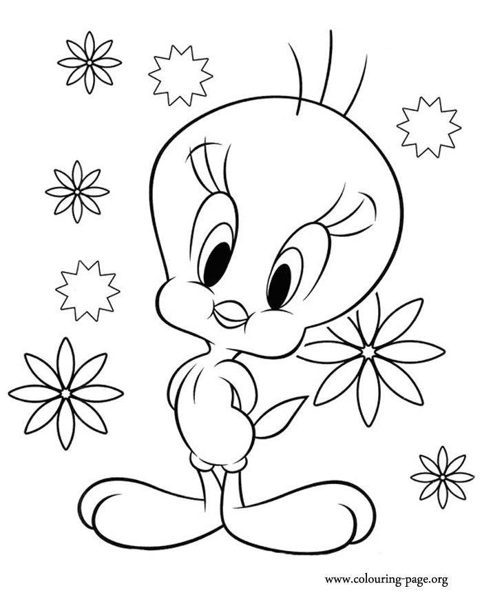Tweety Coloring Pages 