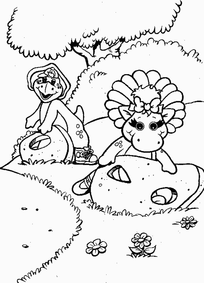 Barney Coloring Pages (21 of 33)