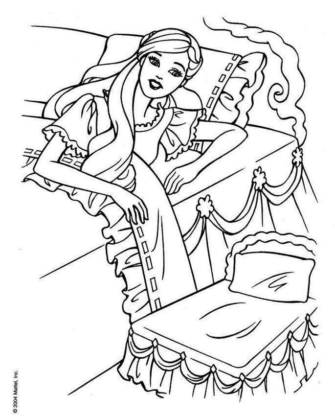 Barbie coloring pages - free best Barbie coloring to print