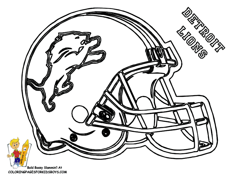 Nfl Coloring Pages Printable